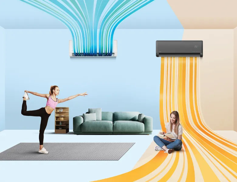 Midea Solstice oldalfali split(fekete)- Bevezető ár!