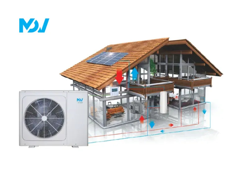 Midea MDV Power monoblokkos hőszivattyú R32