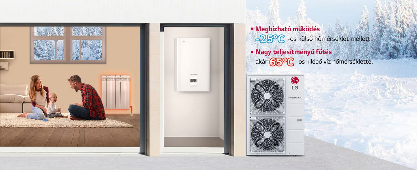 LG Therma V monoblokk hőszivattyú