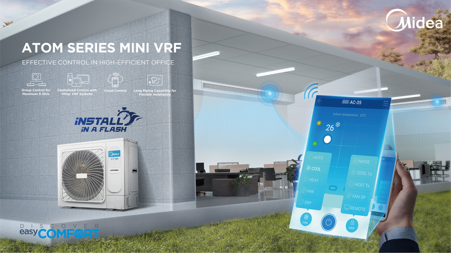 Midea Atom T rendszerek