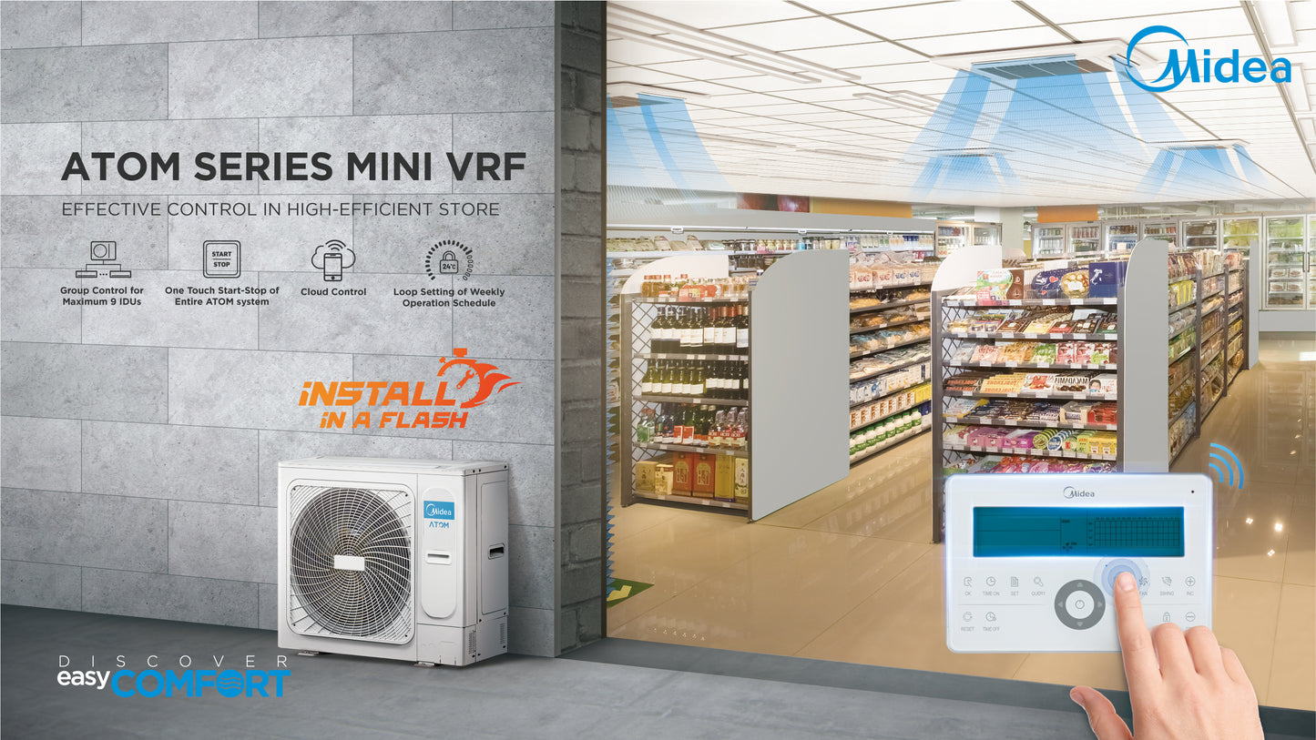 Midea Atom T rendszerek