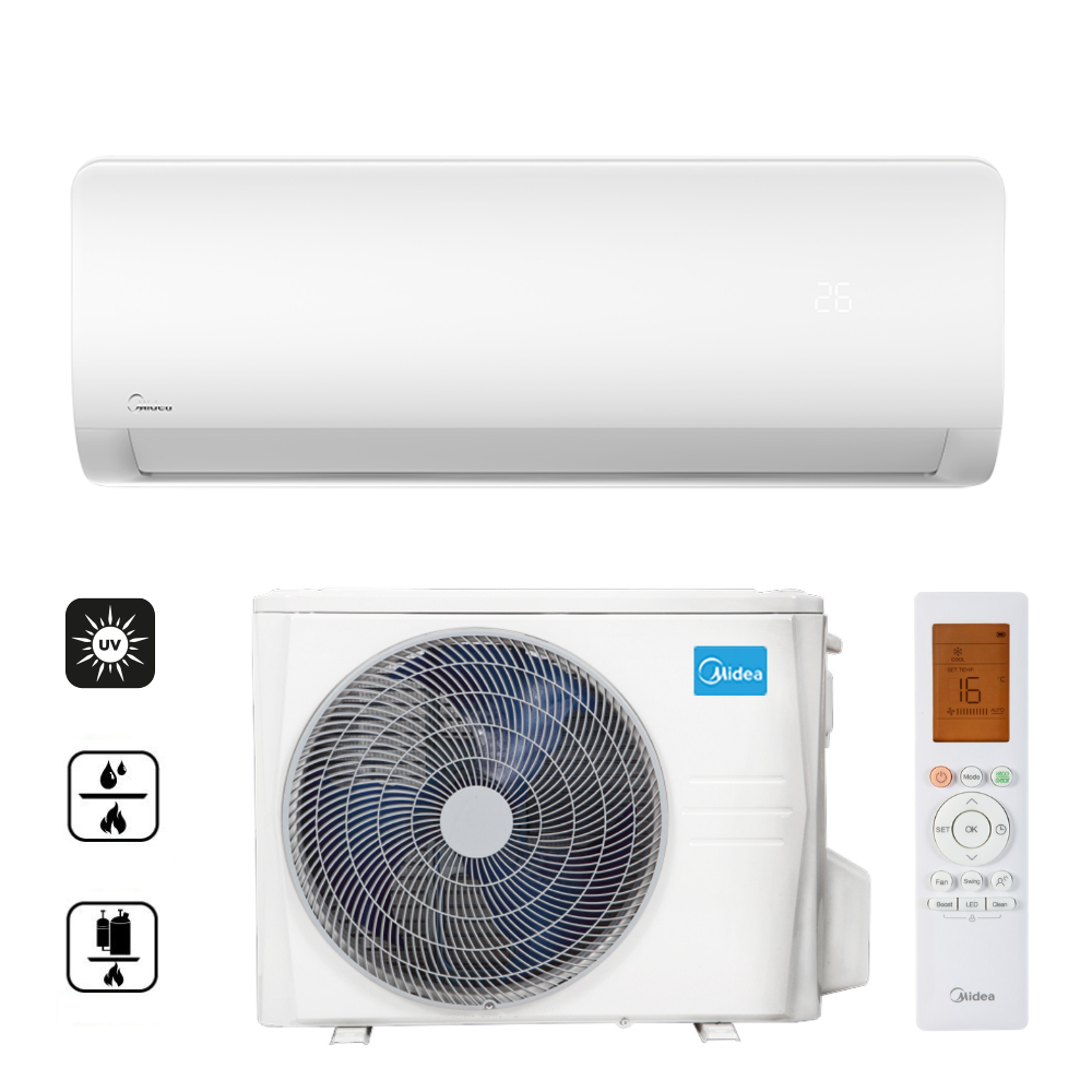 Midea Xtreme Save Pro oldalfali split