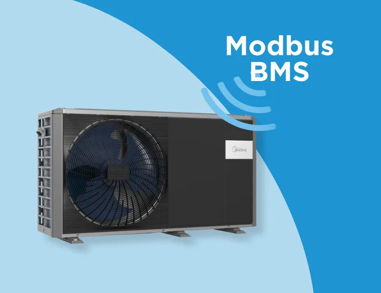 Midea M-Thermal Monoblokk R32 (1 vagy 3 fázis, fűtőbetét 3 vagy 9 kW)