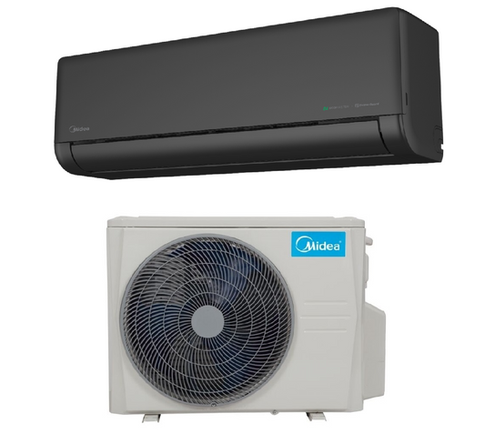 Midea Solstice oldalfali split(fekete)- Bevezető ár!